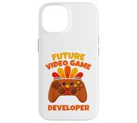 Custodia per iPhone 14 Sviluppatore di videogiochi Future Thanksgiving Gaming Fun Boy Kid