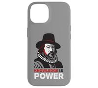 Custodia per iPhone 14 T-shirt La Conoscenza è Potere - Arte Filosofica Moderna