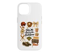 Custodia per iPhone 14 Take Me Out to the Ball Gioco Vintage Duck