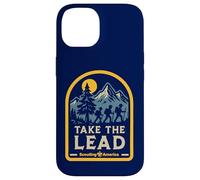 Custodia per iPhone 14 Take The Lead Scouting America Hiking Cub Scouts BSA
