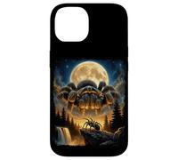 Custodia per iPhone 14 Tarantola Gigante Luna Dark Fantasy Ragno Grafica