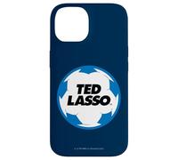 Custodia per iPhone 14 Ted Lasso soccer ball logo