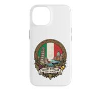 Custodia per iPhone 14 Tesori D Italia Pisa E Venezia Torre Pendente Gondola Grafica