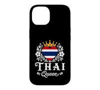 Custodia per iPhone 14 Thai Queen Thailand Flag Proud Thai Woman