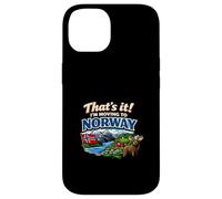 Custodia per iPhone 14 That's It I'm Moving to Norway Divertente Norvegia Viaggi Umorismo