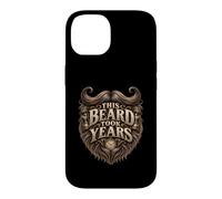 Custodia per iPhone 14 The Beard Tooks Years divertente per coltivare la barba