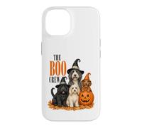 Custodia per iPhone 14 The Boo Crew Halloween Dogs Pumpkin Witch Hat