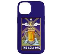 Custodia per iPhone 14 The Cold One XV - Food-Inspired Tarot Parody Design