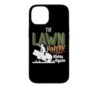Custodia per iPhone 14 The Lawn Ranger Rides Again - Mower Mowing - Lawn Caretaker
