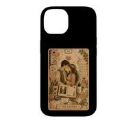 Custodia per iPhone 14 The Lovers Tarot Card Scrapbook Design