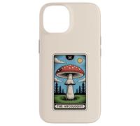 Custodia per iPhone 14 The Mycologist Tarot Card Cottagecore Foraging Fungo