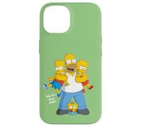 Custodia per iPhone 14 The Simpsons Homer Simpson World's Best Dad Father's Day