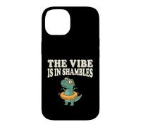 Custodia per iPhone 14 The Vibe is in Shambles Dinosaur Mental Health Awareness