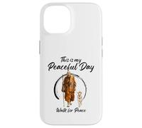 Custodia per iPhone 14 This Is My Peaceful Day - Walk for Peace Monks & Aloka Dog