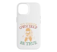 Custodia per iPhone 14 To Thine Own Self Be True.. Shakespeare in Sunglasses Hamlet