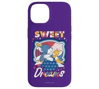 Custodia per iPhone 14 Tom and Jerry Sweet Dreams
