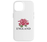 Custodia per iPhone 14 Top da rugby inglese invecchiato - England Rugby Football