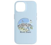 Custodia per iPhone 14 Tour Du Mont Blanc Montblanc TMB Escursionismo Trekking Regalo Francia