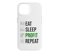 Custodia per iPhone 14 Trader di criptovalute - Mangia ripetizione profitto sonno