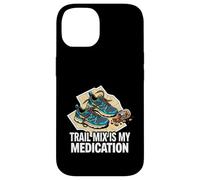 Custodia per iPhone 14 Trail Runner Hiker Trail Mix Is My Medication
