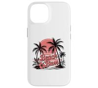Custodia per iPhone 14 Tramonto tropicale Beach Bum