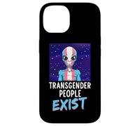 Custodia per iPhone 14 Transgender Alien Lgbtq Transgender Le Persone Transgender