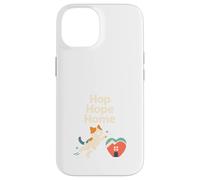 Custodia per iPhone 14 Treppiede a tre zampe per gatti, con supporto a forma di cuore, resilienza