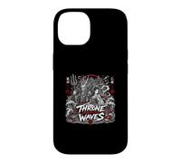 Custodia per iPhone 14 Trono Sotto Le Onde Giapponesi Giapponese Dragon Lord