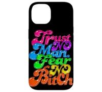 Custodia per iPhone 14 Trust No Man Fear NoOne - Design audace