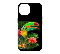 Custodia per iPhone 14 Tucano nella giungla tropicale