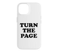 Custodia per iPhone 14 Turn the Page Book Lover Bookish Chapter Next New Beginnings