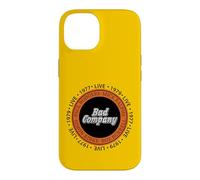 Custodia per iPhone 14 Ufficiale Bad Company Band Circle 1977 1979 LIVE