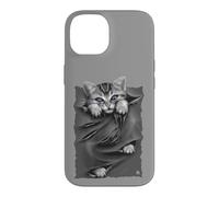 Custodia per iPhone 14 Ufficiale Spiral Bright Eyes Kitten Gothic Fantasy