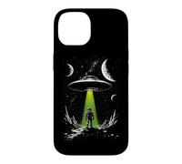 Custodia per iPhone 14 UFO Rapimento Astronauta Spazio Esterno Galassia Universo Spazio