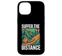 Custodia per iPhone 14 Ultramarathon Trail Running Suffer The Distance