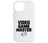 Custodia per iPhone 14 Videogioco Master Level Up Gamer