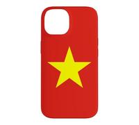Custodia per iPhone 14 Vietnam Flag Colors Vietnamese Gift for Vietnamese