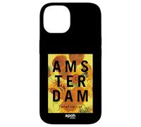 Custodia per iPhone 14 Vincent Van Gogh Amsterdam Girasoli Pittura