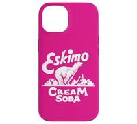 Custodia per iPhone 14 Vintage Soda Pop Tappo Bottiglia Eskimo Crema Soda Orso Polare