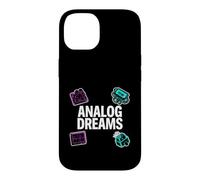 Custodia per iPhone 14 Vintage Synth Audio Engineer Analog Dreams
