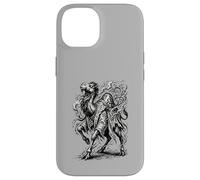 Custodia per iPhone 14 Vuall, gotico, guardiano, di, il, dune, illustrazione