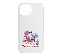 Custodia per iPhone 14 We Run At Dawn Frog Divertente
