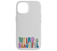 Custodia per iPhone 14 Weird is Beautiful! Divertimento retro Groovy Inspirational