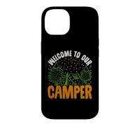 Custodia per iPhone 14 Welcome To Our Camper Camping Hiking Adventure Nature Lover
