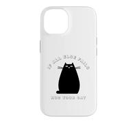 Custodia per iPhone 14 When all else fails, hug your cat