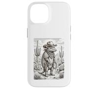 Custodia per iPhone 14 Wild West Armadillo Fuorilegge Con Lazo