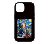 Custodia per iPhone 14 Wolfgang Amadeus Mozart Compositore