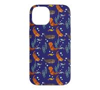 Custodia per iPhone 14 Womens Girls Kids Pattern Sea Otter Lover