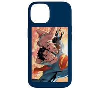 Custodia per iPhone 14 Wonder Woman and Superman Flying Selfie