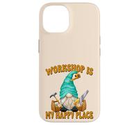 Custodia per iPhone 14 Woodworker Funny Saying Woodworking Gnome For Carpenters